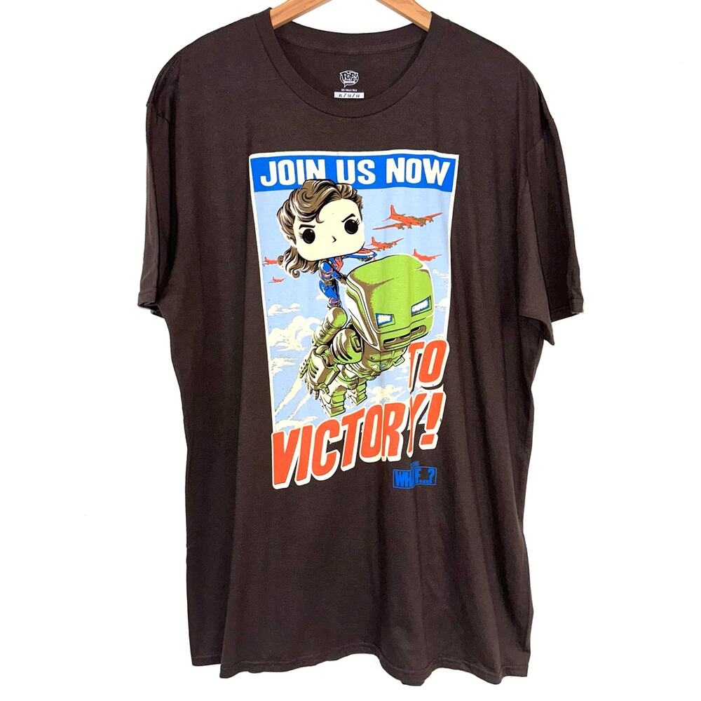 Marvel Funko POP! Collector Corps What If…? Join Us Now to Victory T-Shirt XL